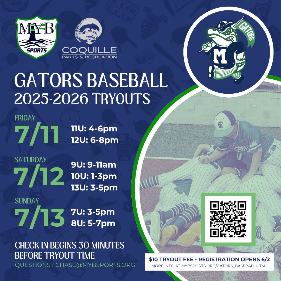 Gator Tryout Info 2025